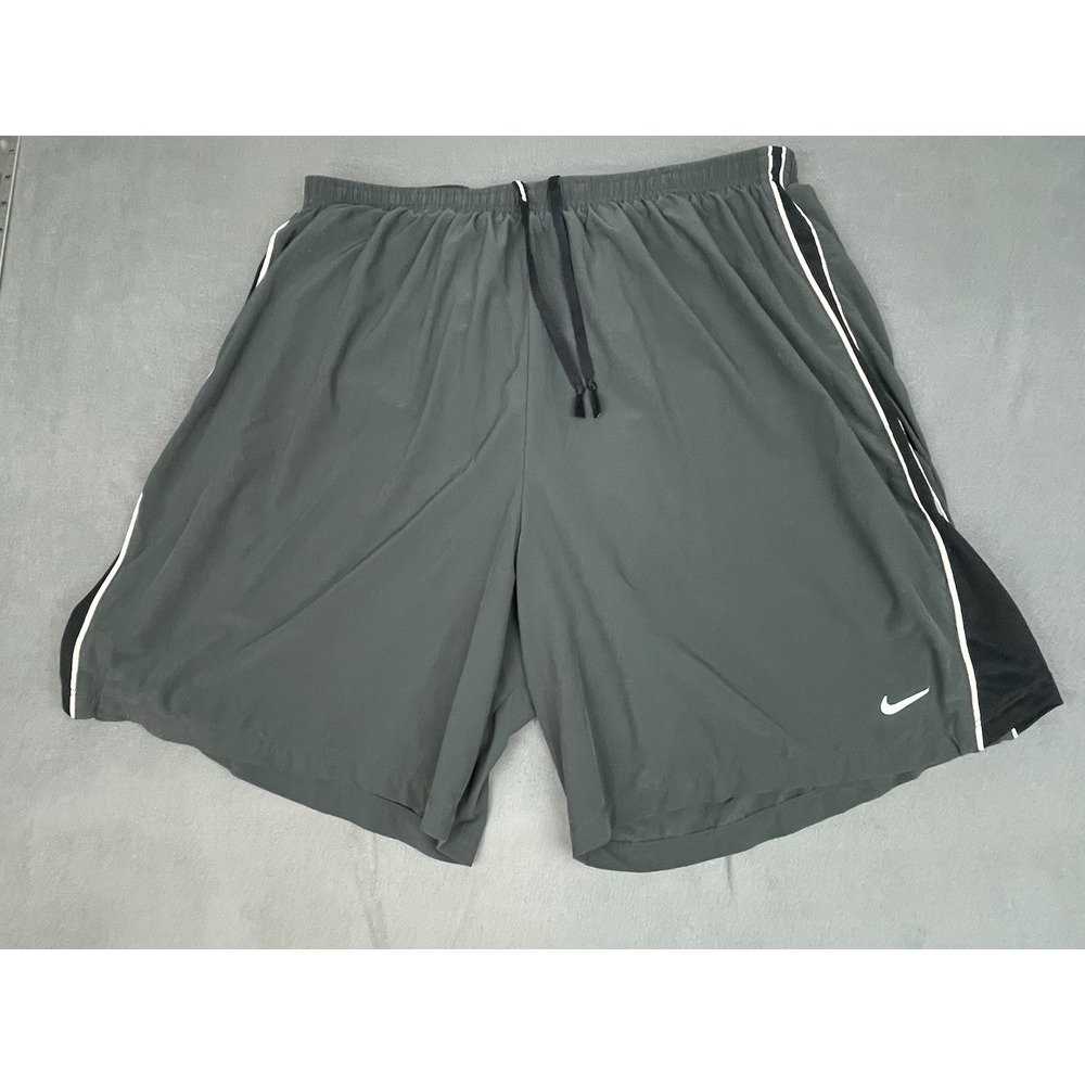 Nike Running Shorts Mens XL Black Lightweight Baggy Loose Drawstring Activewear
